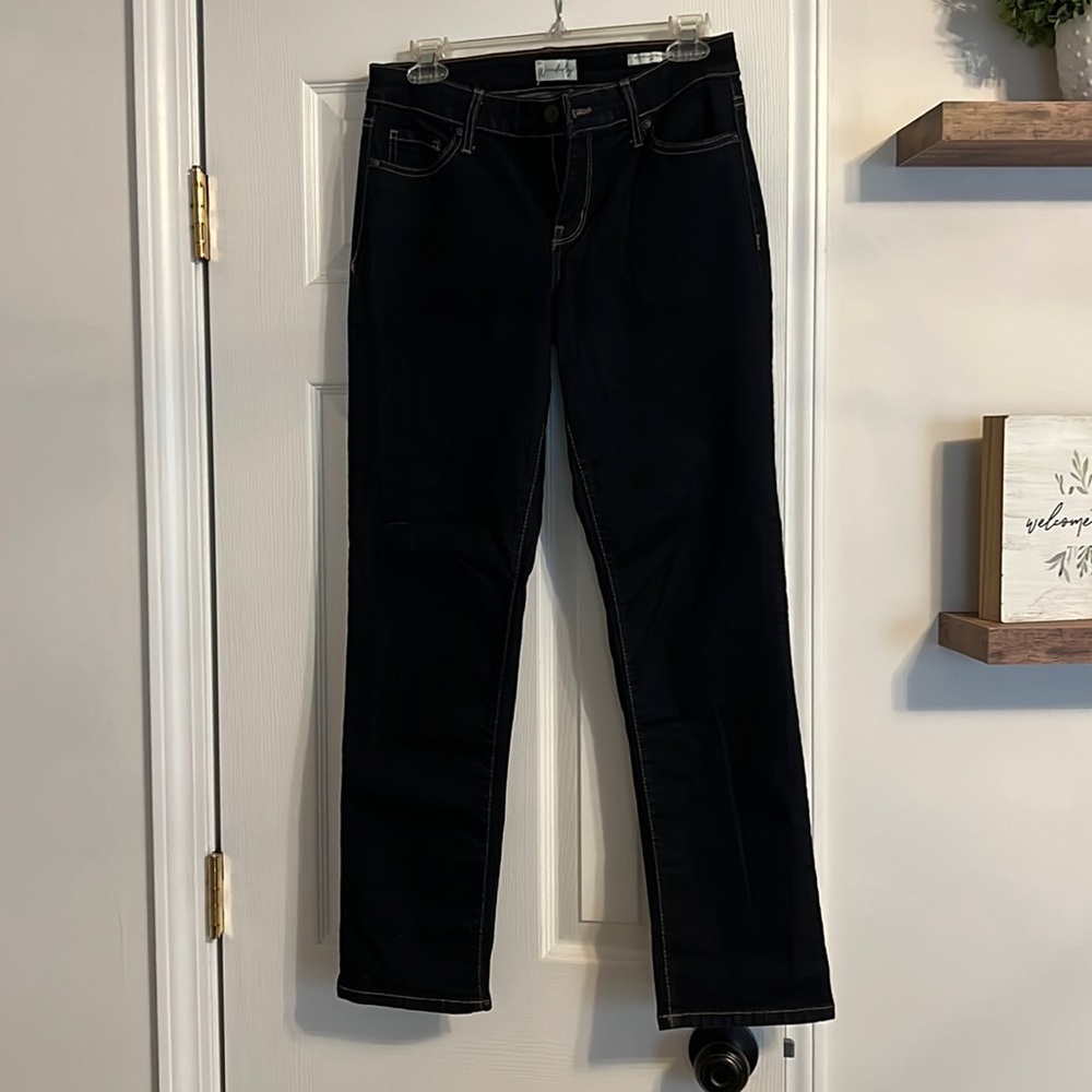 MID RISE STRAIGHT LEG JEANS - Picture 3 of 7